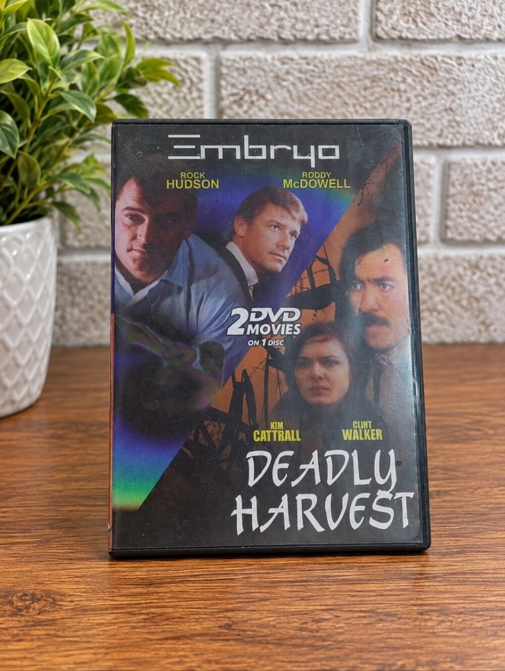 Deadly harvest + Embryo 2DVD Movies On 1 Disc